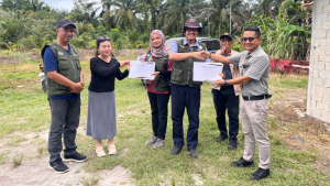 Kunjungan usaha peserta MPP RAPP Batch 19 di wilayah Kampar Kabupaten Riau