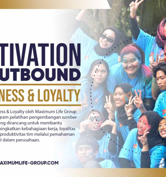 Training Happiness & Loyalty oleh Maximum Life Group merupakan program pelatihan pengembangan sumber daya manusia yang dirancang untuk membantu perusahaan meningkatkan kebahagiaan kerja, loyalitas karyawan, serta produktivitas tim melalui pemahaman makna bekerja, filosofi kerja yang positif, science of happiness, serta strategi membangun hubungan kerja yang harmonis antara karyawan, pimpinan, dan organisasi sehingga tercipta lingkungan kerja yang sehat, produktif, dan berkelanjutan bagi pertumbuhan perusahaan.