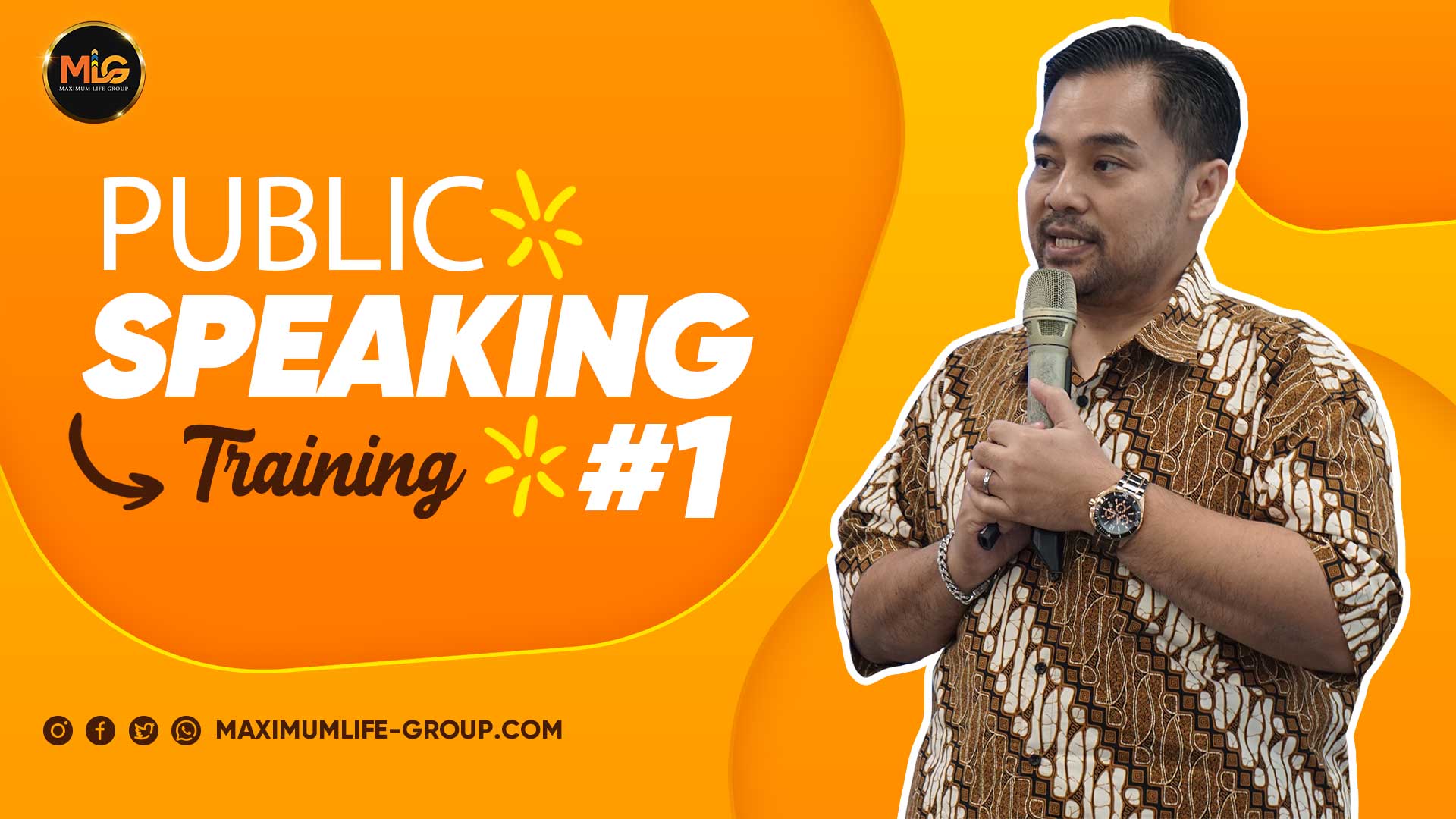 training public speaking maximum life group