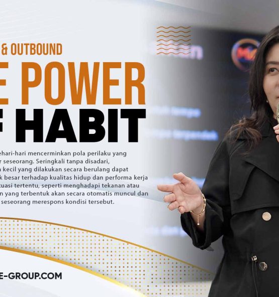 Training The Power of Habit oleh Maximum Life Group merupakan program pelatihan pengembangan diri dan karyawan yang berfokus pada pembentukan kebiasaan positif, peningkatan produktivitas kerja, serta perubahan perilaku yang lebih efektif dalam lingkungan profesional. Program ini membantu peserta memahami konsep habit loop (cue, routine, reward), mengidentifikasi kebiasaan lama yang menghambat performa, serta merancang kebiasaan baru yang mendukung kesuksesan individu dan organisasi sehingga tercipta budaya kerja yang lebih disiplin, konsisten, dan berorientasi pada hasil.