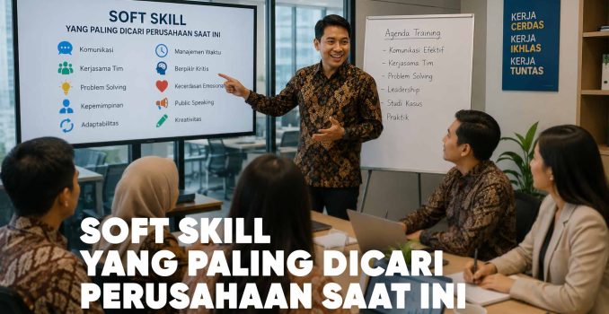 training soft skill karyawan profesional di perusahaan modern