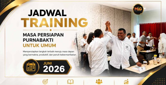 Suasana seminar persiapan pensiun dan pelatihan purnabakti terbaru tahun 2026