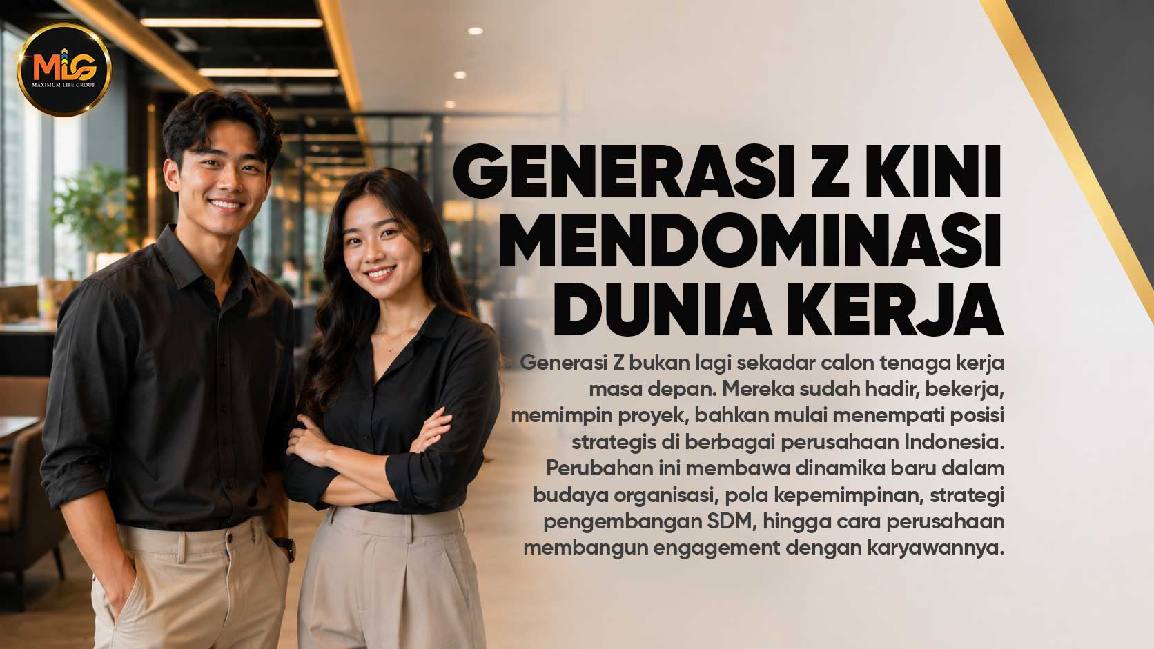 Generasi Z kini mendominasi dunia kerja, apakah perusahaan Indonesia sudah siap