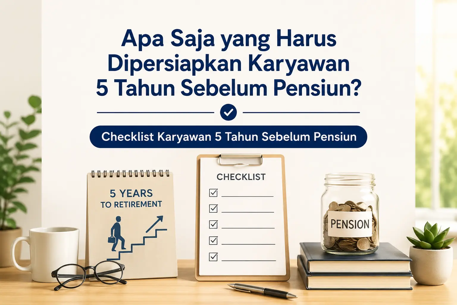 checklist karyawan 5 tahun sebelum pensiun