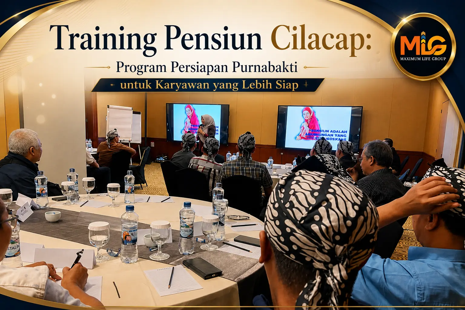 Training pensiun Cilacap hanya di Maximum Life Group