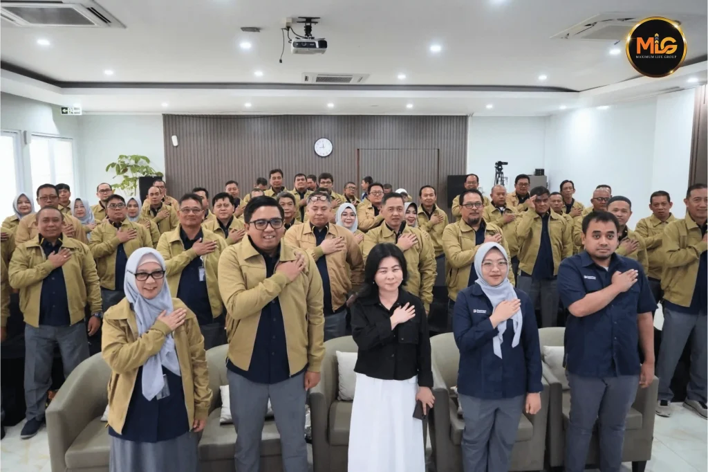 maximum life group menyelenggarakan training pensiun jakarta barat