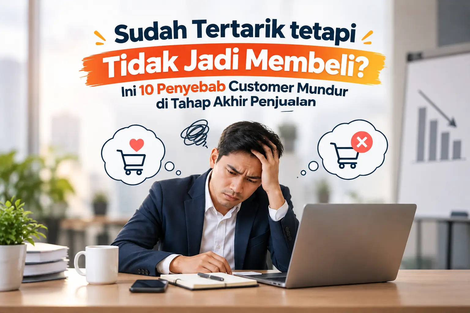 penyebab customer mundur di tahap akhir penjualan