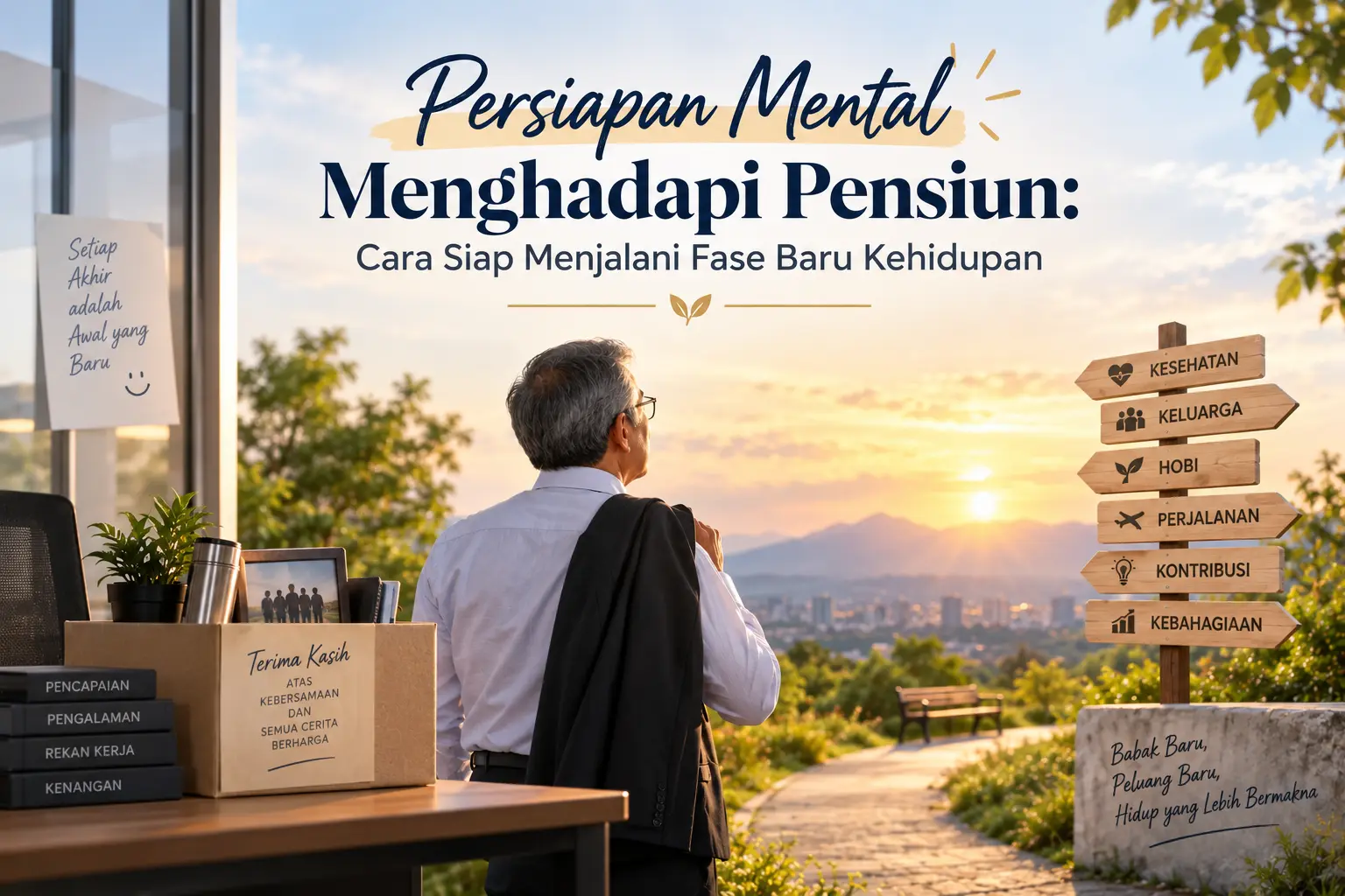 persiapan mental menghadapi pensiun