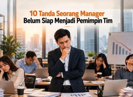 tanda manager belum siap menjadi pemimpin
