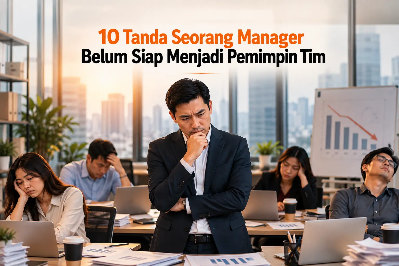 tanda manager belum siap menjadi pemimpin
