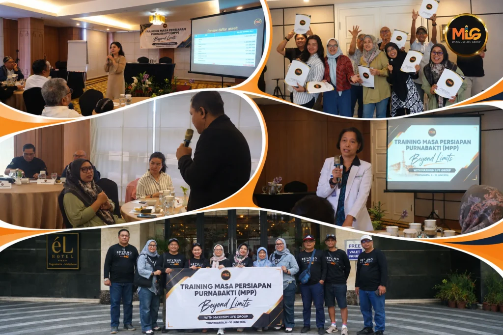 training pensiun Pekalongan bersama Maximum Life Group