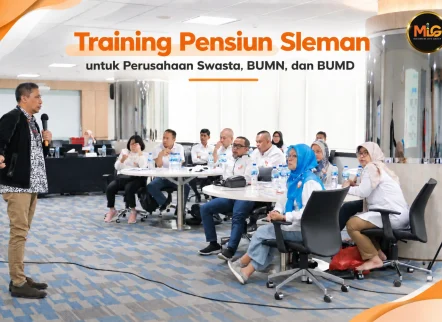training pensiun Sleman bersama Maximum Life Group