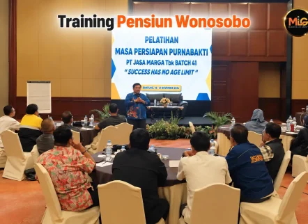 training pensiun Wonosobo bersama Maximum Life Group