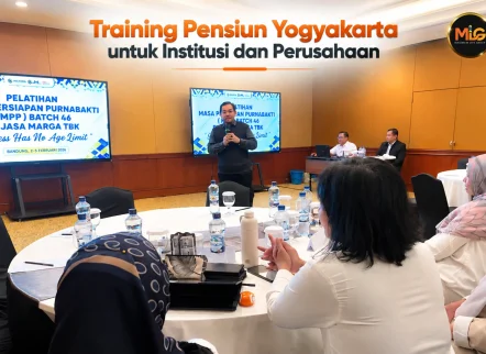 training pensiun Yogyakarta bersama Maximum Life Group