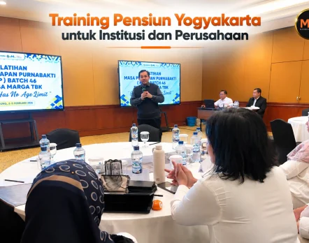 training pensiun Yogyakarta bersama Maximum Life Group