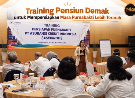 training pensiun demak bersama Maximum Life Group