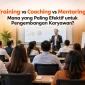 training vs coaching vs mentoring 85x85