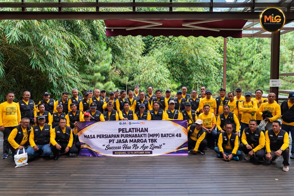 Training masa persiapan purnabakti (MPP) Karawang bersama Maximum Life Group