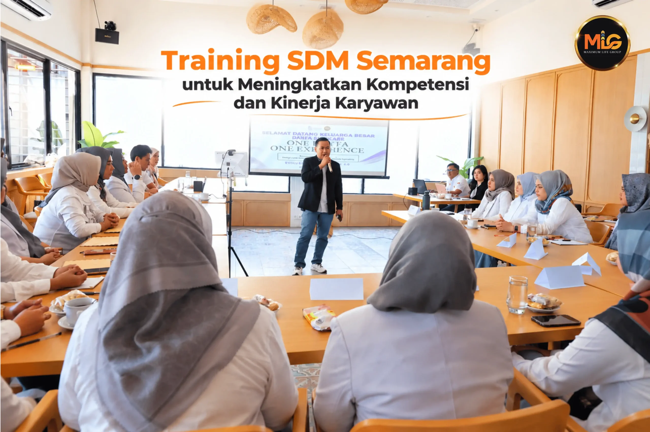 training SDM Semarang bersama Maximum Life Group