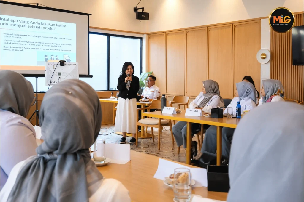 training pengembangan SDM karyawan di Semarang bersama Maximum Life Group