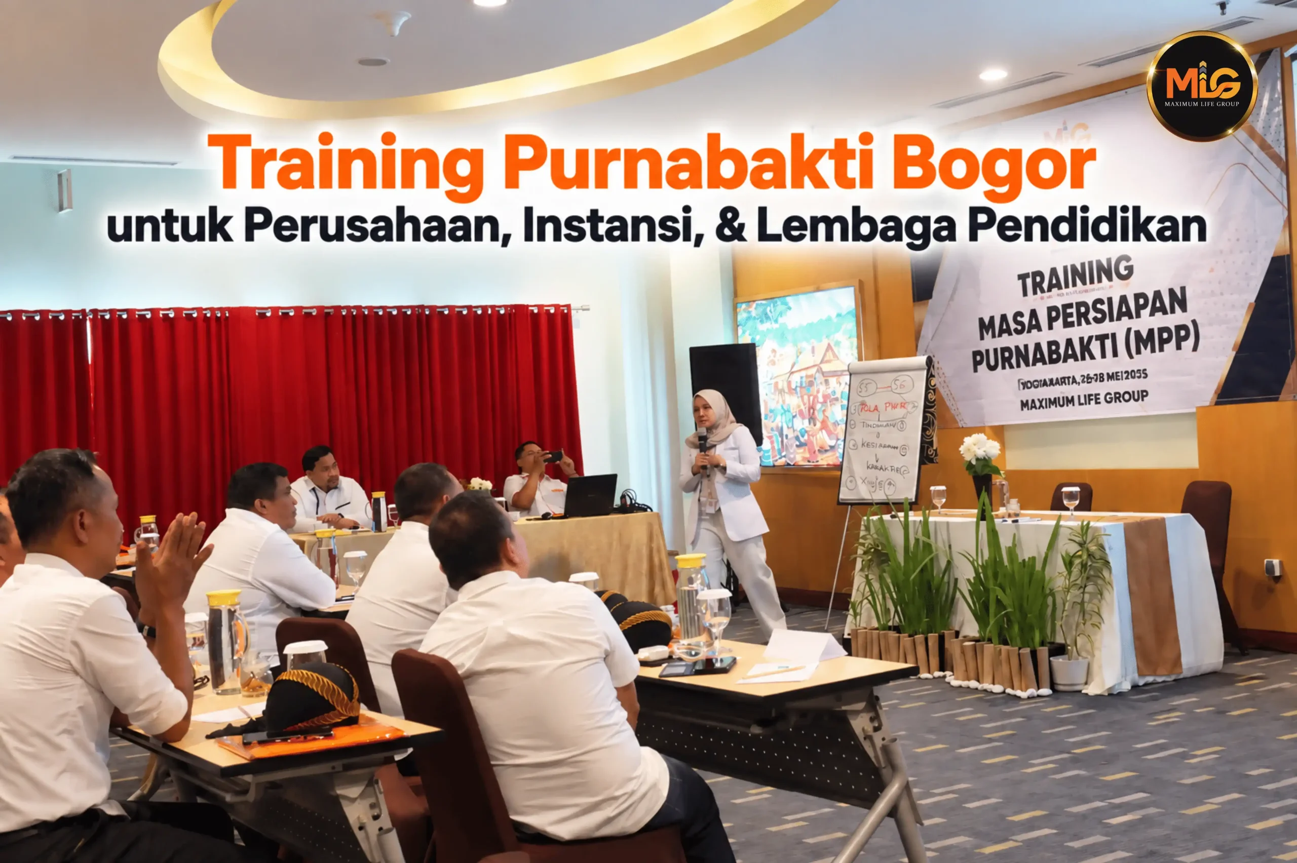 training purnabakti Bogor bersama maximum life group